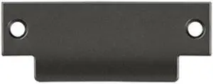 Deltana SPBDB478U10B 4.87 x 1.25 in. T- Strike without Hole, Oil Rubbed Bronze - Solid