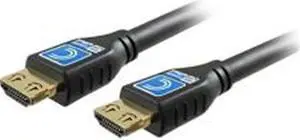 Comprehensive Cable HD18G-3PROBLK 3 ft. 4K HDMI High Speed Cable with ProGrip