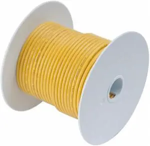 ANCOR 109002 Ancor Yellow 10 AWG Tinned Copper Wire - 25 109002