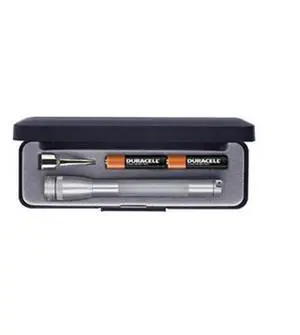 Maglite M3A092 Mini Maglite AAA Pres Box Gray Pewter