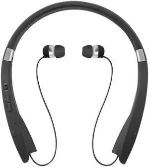 MobileSpec MBS11182 Premium Stereo Bluetooth Wireless Neck Headphones - Black