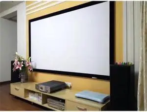 Pyle PRJTPFL102 100 in. Home Theater Fixed Flat Projection Screen