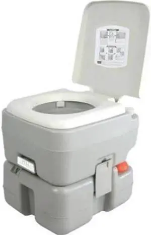 SereneLife SLCATL320 5.3 gal Outdoor & Travel Portable Toilet