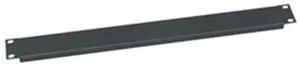 Middle Atlantic Products EB1 Blank Panel, 1 Rack Unit Steel, Flanged