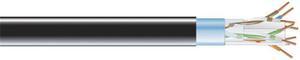 Black Box EVNSL0618A-1000 Cat6 Shielded 400-Mhz Solid Bulk Cable (