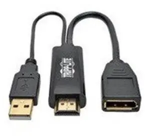 Tripp Lite P130-06N-DP-V2 HDMI & DVI Displayport Converter USB Power