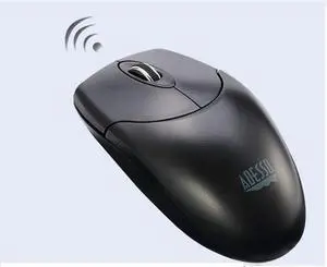 Adesso iMouse M40 2.4GHz Wireless Optical Mouse with 1200 DPI Precision, Metal Scroll Wheel, Battery Saving Design, Ambidextrous Fit, and 30ft Wireless Range for Windows PCs and Laptops