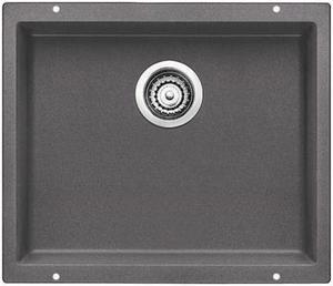 Blanco 519049 Precis Large Single Bowl Kitchen Sink - Cinder