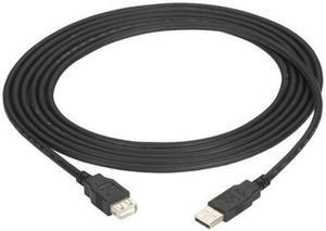 BLACK BOX USB05E-0010 USB 2.0 EXTENSION CABLE - TYPE A MALE TO TYPE A FEMALE, BLACK, 10-FT. (3.0-M)