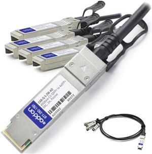 AddOn 2m Arista Compatible QSFP+ Breakout DAC - Network cable - SFP+ to QSF (it may take up to 15 days to be received)