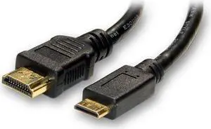 4XEM 3FT Mini HDMI To HDMI M/M Adapter Cable 4XEM 3FT Mini HDMI To HDMI M/M Adapter Cable