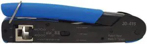 IDEAL 30-495 FT-45 Feed-Thru Mod Plug Crimp Tool