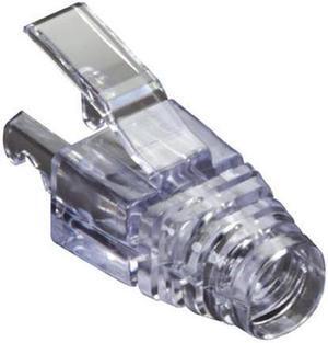 EZ CABLE BOOT - CAT6, CLEAR, 25-PACK, GSA, TAA, 45 DAY STANDARD RETURN POLICY
