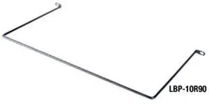 Middle Atlantic Products LBP-10R90 10 in. 90 Degree Offset Horizontal Lacer Bar - Pack of 10 Middle Atlantic Products LBP-10R90 10 in. 90 Degree Offset Horizontal Lacer Bar - Pack of 10
