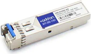 AddOn Calix 100-01666 Compatible 1000Base-BX SFP Transceiver (SMF, 1310nmTx/1490nmRx, 10km, LC, Rugged)