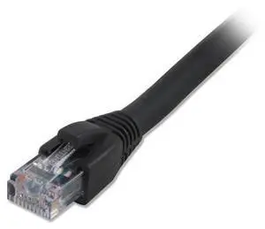 Comprehensive CAT5-350-75BLK 75 ft. Snagless Patch Cable, Black