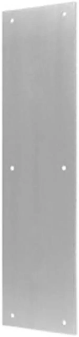 Deltana PP3515U32D 3.5 x 15 in. Push Plate, Satin Stainless Steel