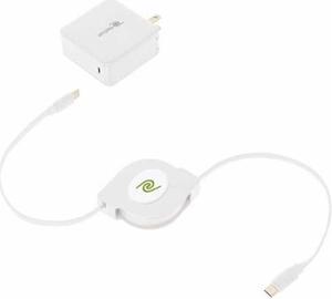 Emerge Technologies ETCHGNBC61 9.5 ft. Type C Notebook Charger - White