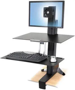 Ergotron 33350200 WorkFit-S Sngl Display Workstatn