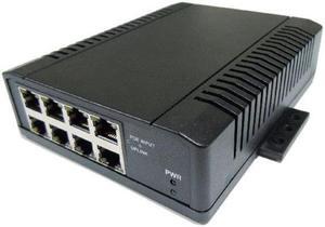 Tycon Systems TP-SW8-D 8 Port High Power POE Switch - 48-56V