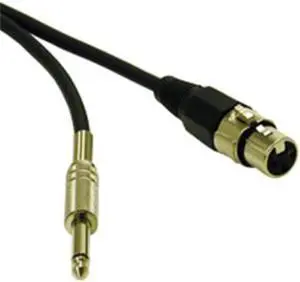 C2g 3Ft Pro-Audio Xlr Female To 1/4In Male Cable