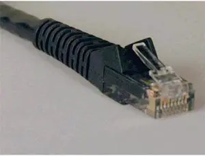 Tripp Lite 25Ft Cat6 Gigabit Black Snagless Patch C N201-025-Bk