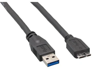 Cable Leader U3103-1110 10 ft. USB 3.0 A Male to Micro B Male Cable Cable Leader U3103-1110 10 ft. USB 3.0 A Male to Micro B Male Cable