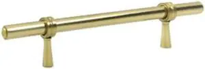 Deltana P311U3 6.5 in. Adjustable Pull, Bright