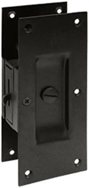 Deltana SDL60U10B 6 in. Privacy Decorative Pocket Lock, Oil Rubbed Bronze - Solid