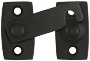 Deltana SB3178U10B 0.87 in. Shutter Bar - Door Latch, Oil Rubbed Bronze - Solid Brass
