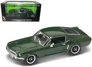 1968 Ford Mustang GT Green 1/43 Diecast Car Model Signature Series by Road Signature