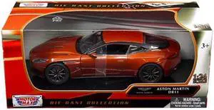 Motormax 79345OR DB11 Copper 1-24 Diecast Model Car for Aston Martin, Orange