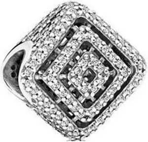 PANDORA Geometric Lines Charm - 796211CZ