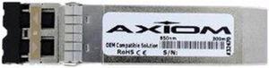 Axiom SFP+ Transceiver Modules are certified 100% compliant in all OEM applications. They are pre-configured with an application specific code to meet the requirement set forth by the router and switc