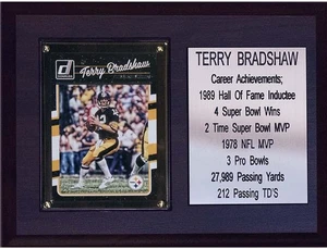 C & I Collectables 68TBRADSHAWST 6 x 8 in. Terry Bradshaw MLB Pittsburgh Steelers Career Stat Plaque C & I Collectables 68TBRADSHAWST 6 x 8 in. Terry Bradshaw MLB Pittsburgh Steelers Career Stat Plaque