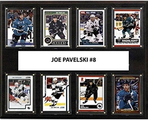 C & I Collectables 1215PAVELSKI8C 12 x 15 in. Joe Pavelski NHL San Jose Sharks 8 Card Plaque C & I Collectables 1215PAVELSKI8C 12 x 15 in. Joe Pavelski NHL San Jose Sharks 8 Card Plaque