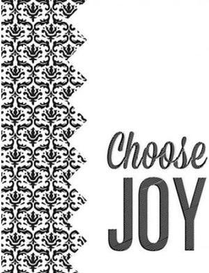 Sun Dance Graphics PDX10080HSMALL Be Simple Choose Joy II Poster Print by Sd Graphics Studio, 8 x 10 - Small
