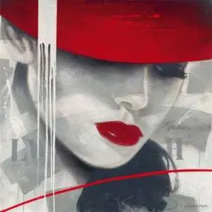 ArtLine PDXGA0116296LARGE Glamorous I Poster Print by Jochem Bakker, 24 x 24 - Large