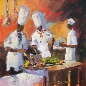 Sun Dance Graphics PDX9260ASMALL A Touch of Spice II Poster Print by Jane Slivka, 12 x 12 - Small