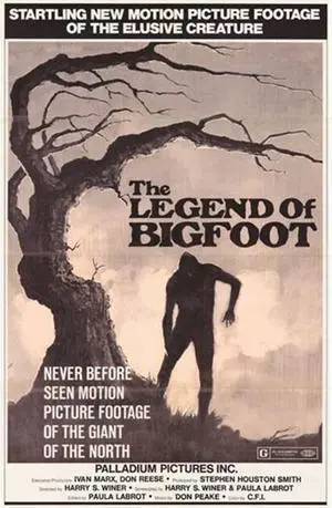 Pop Culture Graphics MOV254417 Legend of Bigfoot Movie Poster, 11 x 17