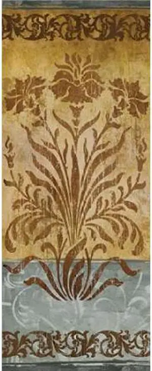 Sun Dance Graphics PDX8971SMALL Floral Imprints II Poster Print by Elizabeth Medley, 10 x 20 - Small