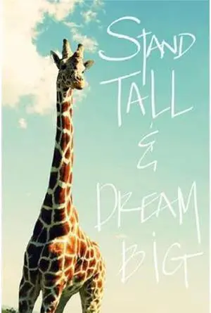 Sun Dance Graphics PDX10357BSMALL Stand Tall Poster Print by Susan Bryant, 10 x 14 - Small