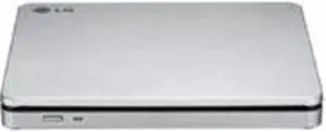 LG Electronics GP70NS50 8X USB 2.0 Ultra Slim Portable DVD RW External Drive with M-DISC, Retail - Silver