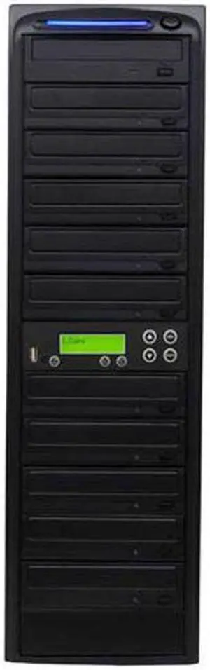 Produplicator USB Drive to 10 Blu-ray Duplicator - Convert Flash Memory Card to CD DVD BD Bluray Disc Copier (PUSBR10) Produplicator USB Drive to 10 Blu-ray Duplicator - Convert Flash Memory Card to CD DVD BD Bluray Disc Copier (PUSBR10)