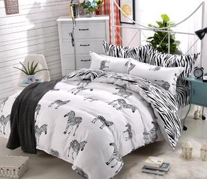 2.2M Specifications 4 Pieces Bedding Comfort Set (1Quilt cover,1 Fitted Sheet,2 Pillowcases) Soft Bedding White Queen