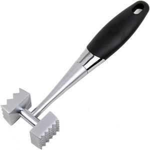 Practical Meat Knock Mallet Pounder Stainless Steel Steak Beef Hammer Kitchen  Cooking Tools Meat Poultry Tools 