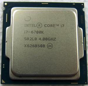 Intel Core i7-6700K 8M Skylake SR2L0 Quad-Core 4.0 GHz LGA 1151 91W Desktop TRAY Processor CM8066201919901 with Intel HD Graphics 530 => CPU ONLY, NO HEATSINK/FAN!