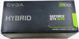 Refurbished EVGA GeForce GTX 1070 HYBRID GAMING 08GP46178KR 8GB GDDR5 LED AllInOne Watercooling DX12 OSD Support PXOC