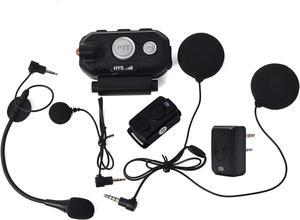 HYS Motorcycle Bluetooth Motorbike Helmet Waterproof Headset Wireless Dongle for BaoFeng/Kenwood/WouXun/PuXing Walkie Talkie