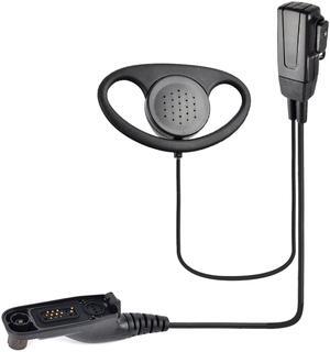 Headphone Ear Loop Earpiece PTT for Motorola APX4000 APX2000 APX6000 XPR6300 DP4800 DP3400 XIR P8200 P8268